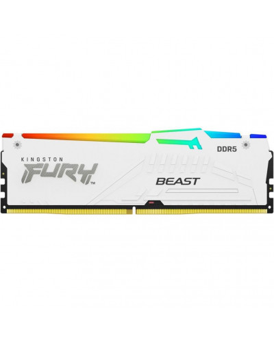 Пам'ять для настільних комп'ютерів Kingston FURY 32 GB (2x16GB) DDR5 6000 MHz Beast RGB EXPO White (KF560C30BWEAK2-32)