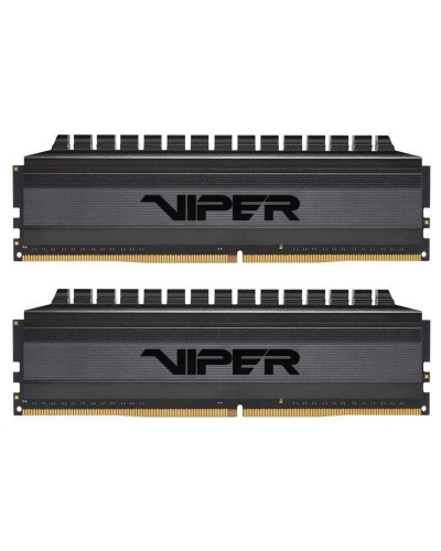 Пам'ять для настільних комп'ютерів PATRIOT 32 GB (2x16GB) DDR4 3200 MHz Viper 4 Blackout (PVB432G320C6K)