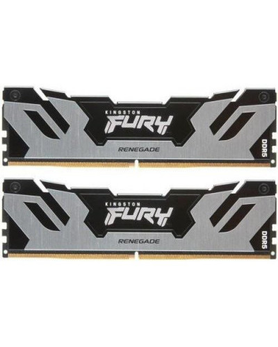 Память для настольных компьютеров Kingston FURY 96 GB (2x48GB) DDR5 6000 MHz Renegade Silver (KF560C32RSK2-96)