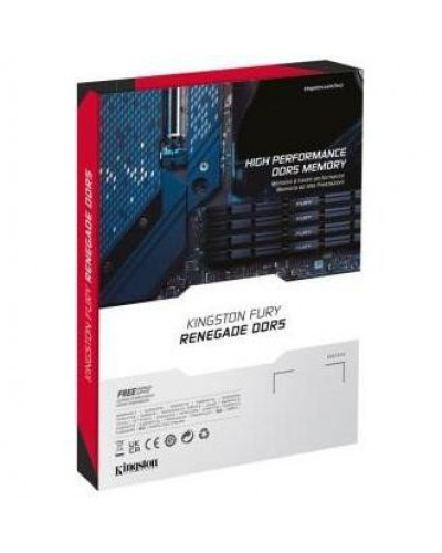 Память для настольных компьютеров Kingston FURY 96 GB (2x48GB) DDR5 6000 MHz Renegade Silver (KF560C32RSK2-96)