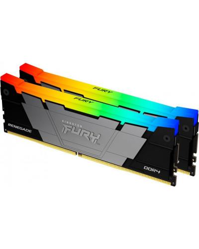 Память для настольных компьютеров Kingston FURY 64 GB (2x32GB) DDR4 3600 MHz Renegade RGB (KF436C18RB2AK2/64)