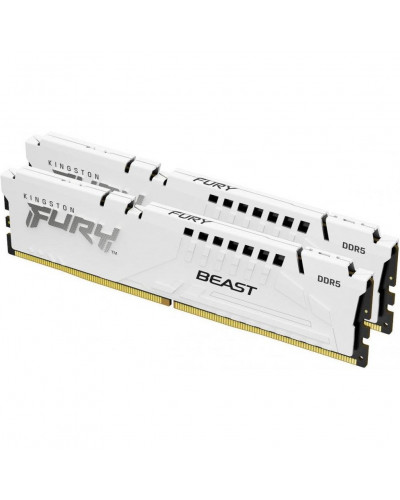 Пам'ять для настільних комп'ютерів Kingston FURY 64 GB (2x32GB) DDR5 6000 MHz Beast White (KF560C30BWK2-64)