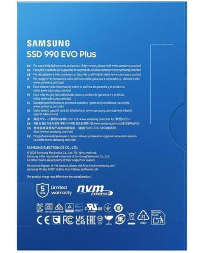 SSD накопичувач Samsung 990 EVO Plus 2 TB (MZ-V9S2T0BW)