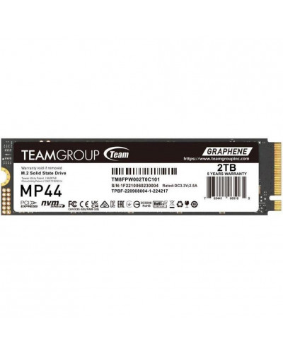 SSD накопитель TEAM MP44 2 TB (TM8FPW002T0C101)