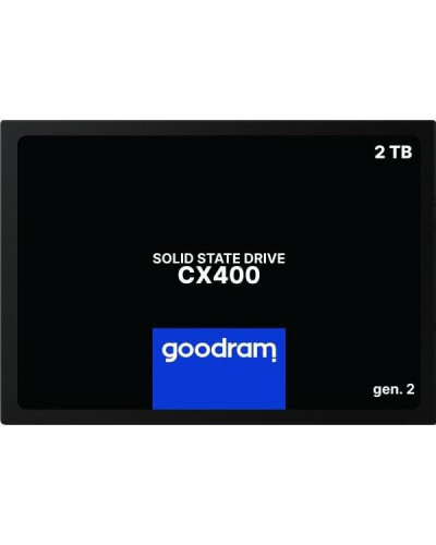 SSD накопичувач GOODRAM CX400 gen.2 2 TB (SSDPR-CX400-02T-G2)