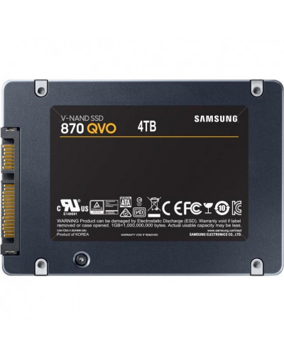 SSD накопичувач Samsung 870 QVO 4 TB (MZ-77Q4T0BW)