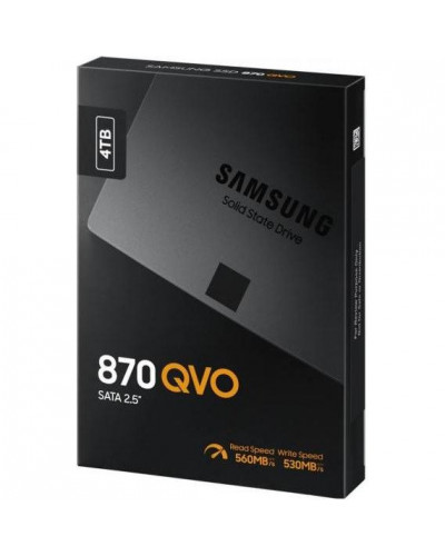 SSD накопичувач Samsung 870 QVO 4 TB (MZ-77Q4T0BW)