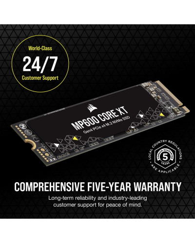 SSD накопичувач Corsair MP600 CORE XT 2TB (CSSD-F2000GBMP600CXT)