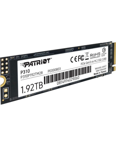 SSD накопичувач PATRIOT P310 1.92 TB (P310P192TM28)