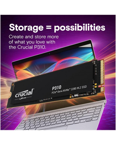 SSD накопитель Crucial P310 2 TB (CT2000P310SSD8)