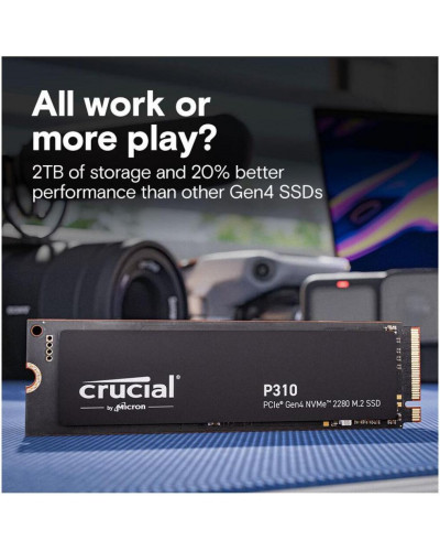 SSD накопитель Crucial P310 2 TB (CT2000P310SSD8)