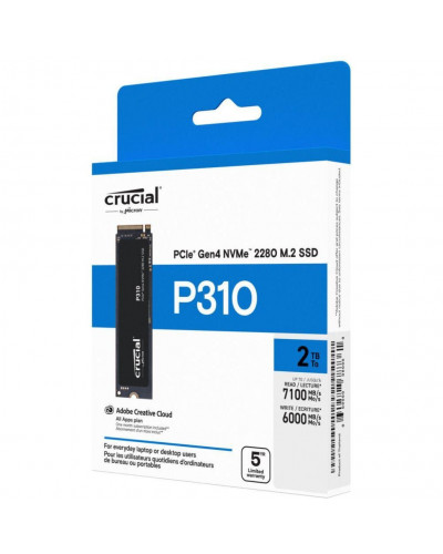 SSD накопитель Crucial P310 2 TB (CT2000P310SSD8)