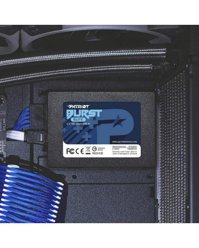 SSD накопичувач PATRIOT Burst Elite 1.92 TB (PBE192TS25SSDR)