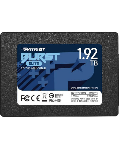 SSD накопичувач PATRIOT Burst Elite 1.92 TB (PBE192TS25SSDR)