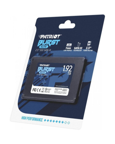 SSD накопичувач PATRIOT Burst Elite 1.92 TB (PBE192TS25SSDR)