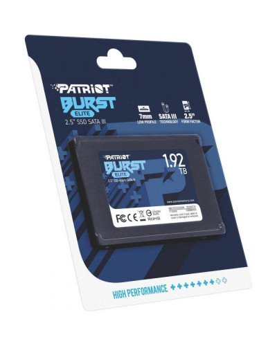 SSD накопичувач PATRIOT Burst Elite 1.92 TB (PBE192TS25SSDR)