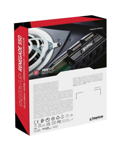 SSD накопичувач Kingston FURY Renegade 2 TB with Heatsink (SFYRDK/2000G)