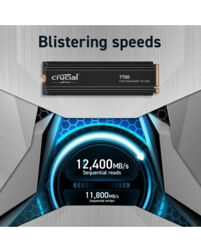 SSD накопичувач Crucial T700 1 TB with heatsink (CT1000T700SSD5)