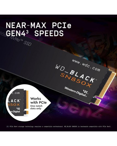 SSD накопичувач WD Black SN850X 8 TB (WDS800T2X0E)