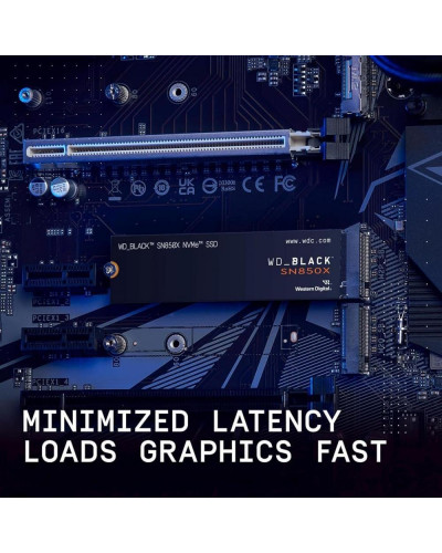 SSD накопичувач WD Black SN850X 8 TB (WDS800T2X0E)