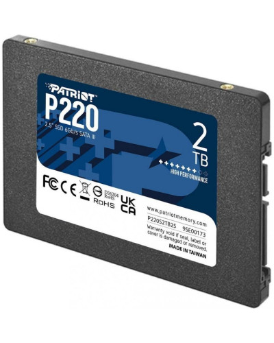 SSD накопичувач PATRIOT P220 2 TB (P220S2TB25)