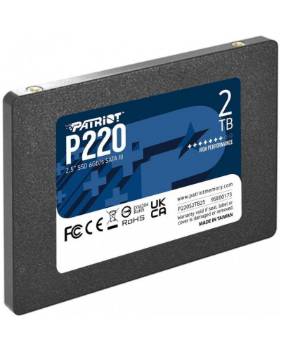 SSD накопичувач PATRIOT P220 2 TB (P220S2TB25)