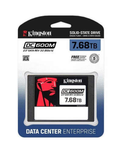 SSD накопичувач Kingston DC600M 7.68 TB (SEDC600M/7680G)