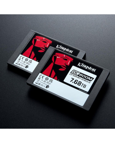 SSD накопичувач Kingston DC600M 7.68 TB (SEDC600M/7680G)