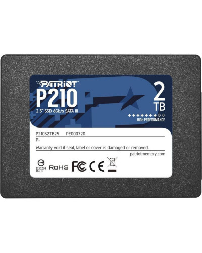 SSD накопичувач PATRIOT P210 2 TB (P210S2TB25)