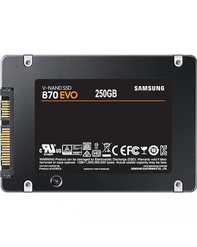 SSD накопичувач Samsung 870 EVO 250 GB (MZ-77E250BW)