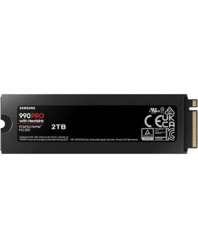 SSD накопичувач Samsung 990 PRO with Heatsink 2 TB (MZ-V9P2T0CW)