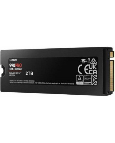 SSD накопичувач Samsung 990 PRO with Heatsink 2 TB (MZ-V9P2T0CW)