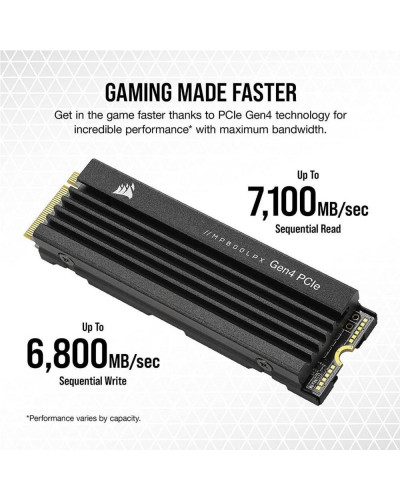 SSD накопичувач Corsair MP600 Pro LPX 2 TB (CSSD-F2000GBMP600PLP)