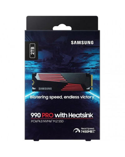 SSD накопичувач Samsung 990 PRO Heatsink 2TB (MZ-V9P2T0GW)