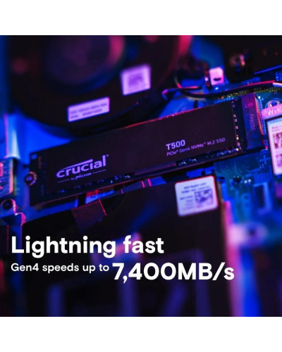 SSD накопитель Crucial T500 4 TB (CT4000T500SSD3)