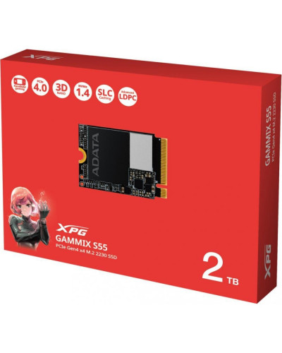 SSD накопичувач ADATA GAMMIX S55 2 TB (SGAMMIXS55-2T-C)