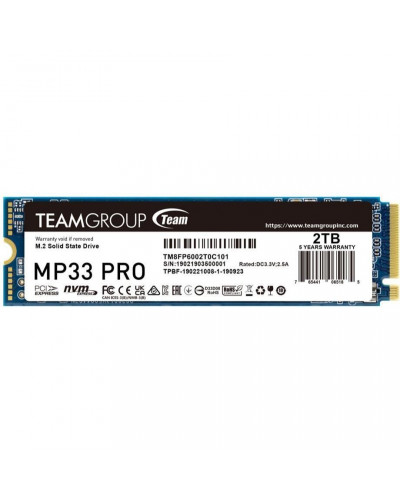 SSD накопитель TEAM MP33 Pro 2TB (TM8FPD002T0C101)