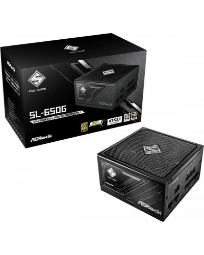 Блок живлення ASRock Steel Legend 650W SL-650G (90-UXS065-GFEAAA)