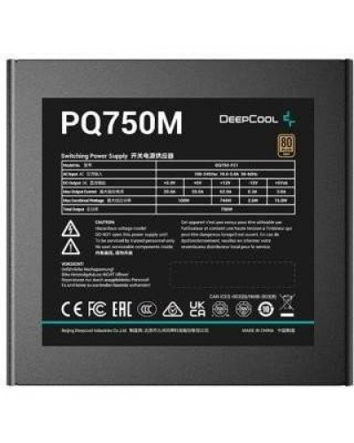 Блок живлення Deepcool PQ750M 750W (R-PQ750M-FA0B-EU)