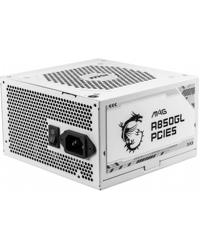 Блок живлення MSI MAG A850GL PCIE5 WHITE (4711377115391)
