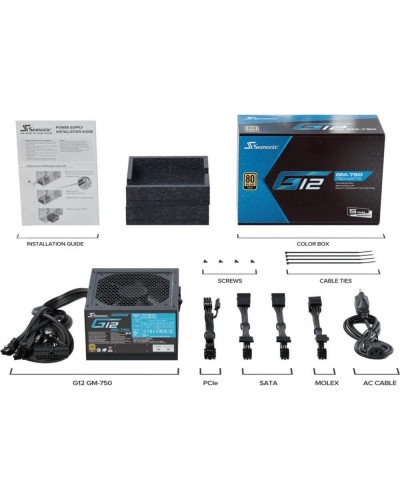 Блок живлення SeaSonic Focus 750 Gold (SSR-750FM)