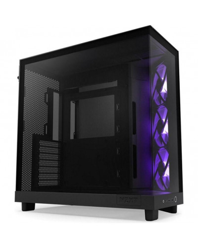 Корпус NZXT H6 FLOW RGB ALL Black (CC-H61FB-R1)