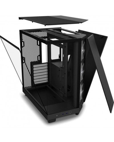 Корпус NZXT H6 FLOW RGB ALL Black (CC-H61FB-R1)