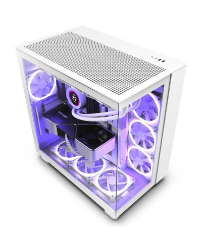 Корпус NZXT H9 Flow Matte White (CM-H91FW-01)