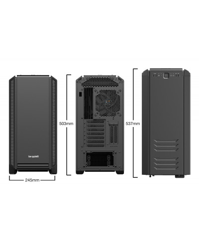 Корпус be quiet! Silent Base 601 Window Black (BGW26)