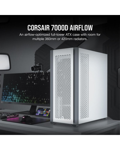 Корпус Corsair 7000D AIRFLOW White (CC-9011219-WW)