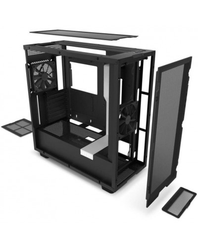 Корпус NZXT H7 Flow Black/White (CM-H71FG-01)