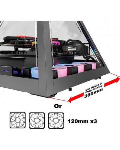 Корпус AZZA PYRAMID L (CSAZ-804L)