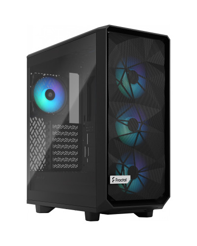 Корпус Fractal Design Meshify 2 Compact Lite RGB Black TG Light Tint (FD-C-MEL2C-05)