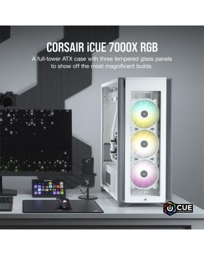 Корпус Corsair iCUE 7000X RGB Tempered Glass White (CC-9011227-WW)